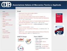 Tablet Screenshot of aimeta.it